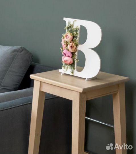 Буквы интерьерные для дальнейшего декорирования