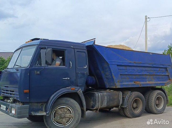 Доставка песок камаз