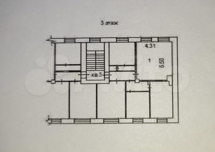 3-к. квартира, 87,5 м², 3/4 эт.
