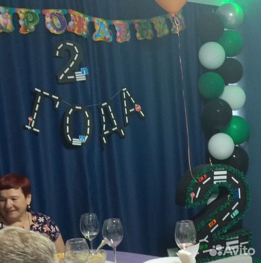 Объемная цифра 2