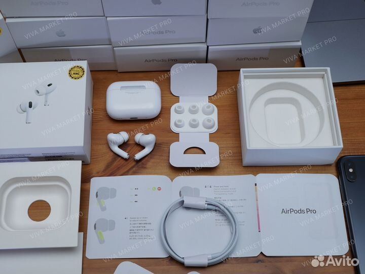 AirPods PRO 2 GEN Premium+ (чехол и доставка)