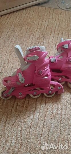 Роликовые коньки детские раздвижные