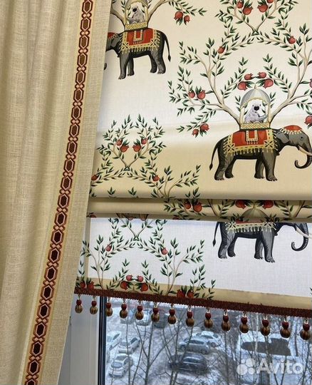 Римские шторы под заказ