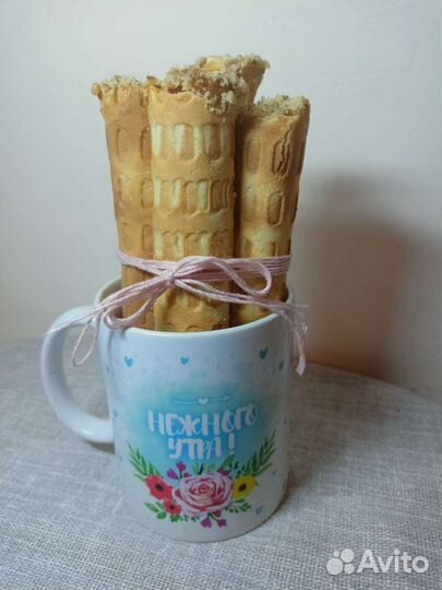 Вафельные трубочки