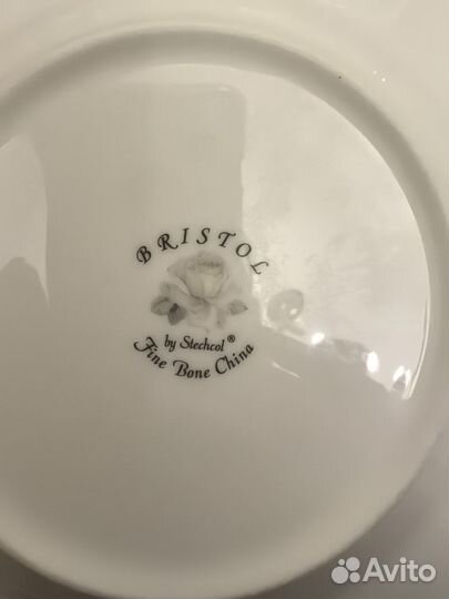 Тарелка Белые розы Англия