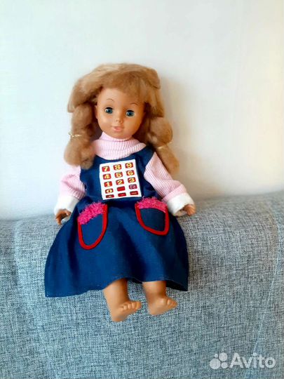 Кукла немецкая мягконабивная