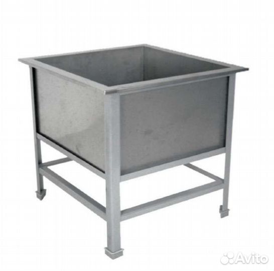 Котломойка 80х80 из нержавейки