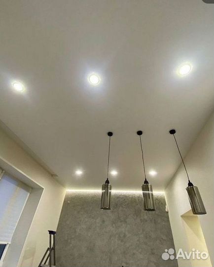 Натяжные потолки за 1 день с гарантией