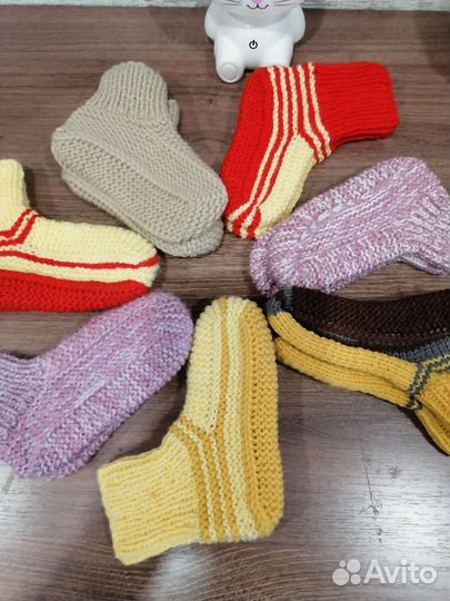 Носки вязаные детские