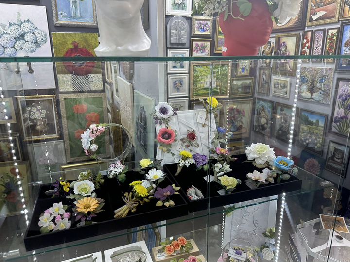 Аренда витрины в галерее