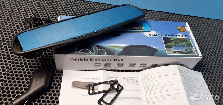 Зеркало видео регистратор Full HD Меню на русском