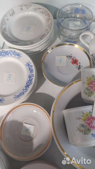 Посуда разная, сервиз СССР