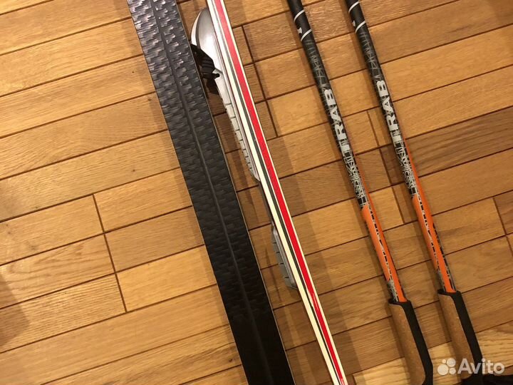 Лыжи беговые fisher nordic crusing 164 + палки