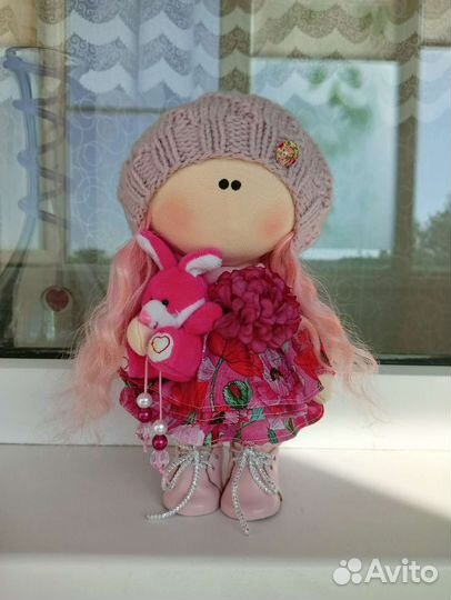 Текстильная кукла, интерьерная