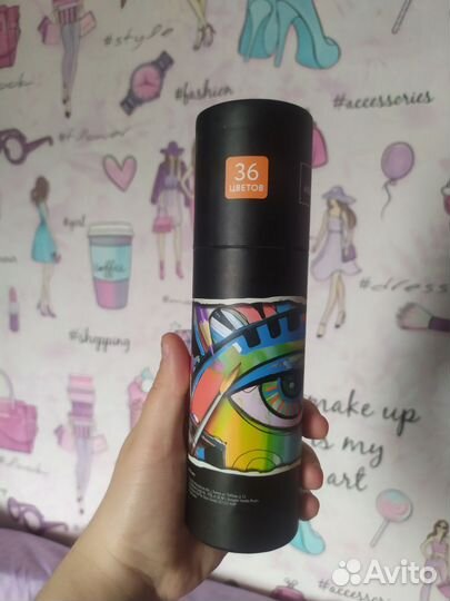 Набор акварельных карандашей 36 шт