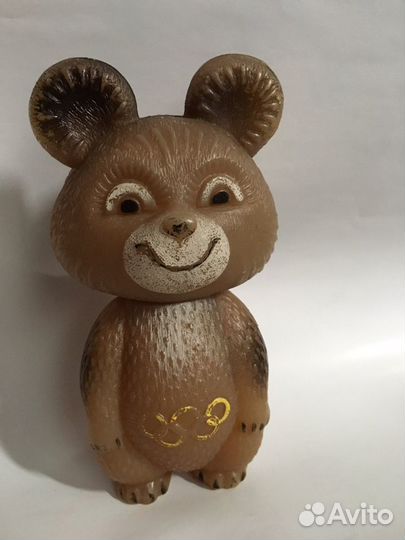 Олимпийский мишка 1980 год