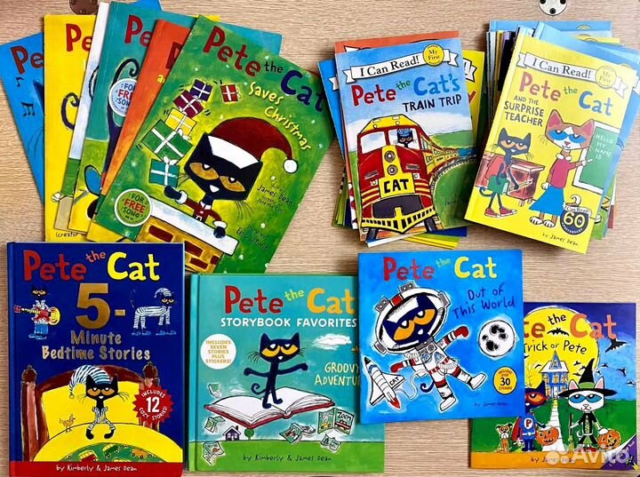 Pete the Cat /Книги на английском языке для детей