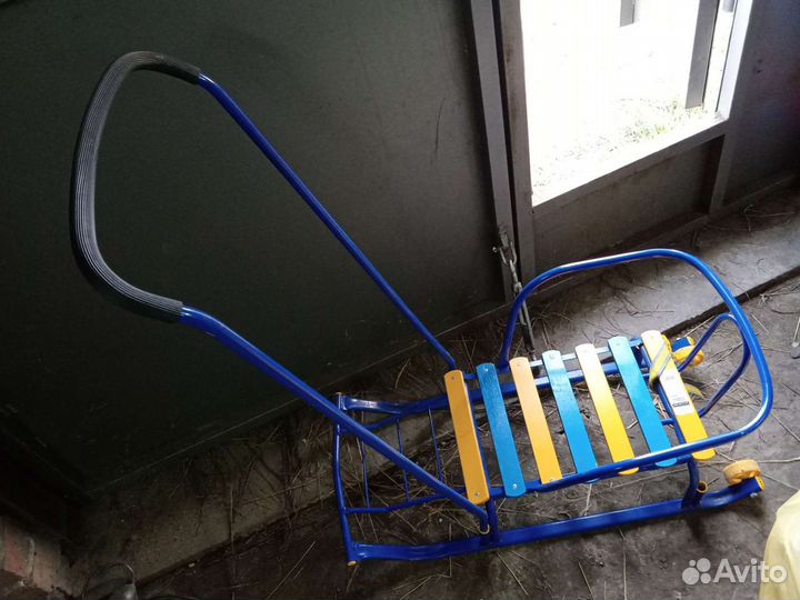 Детские зимние санки