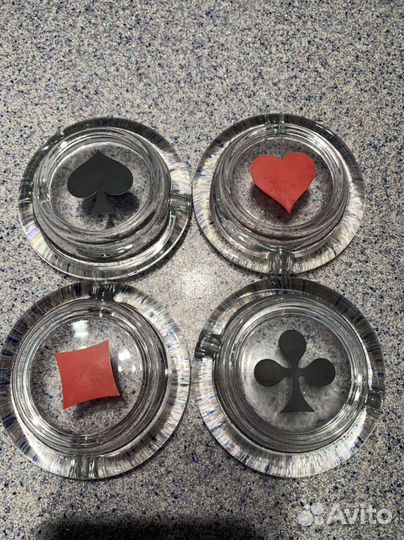 Пепельница - набор из 4 шт