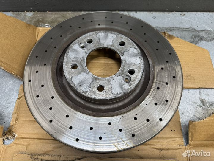 Диски тормозные передние zimmerman 285.3519.52