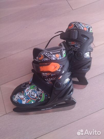 Коньки детские раздвижные 26-31