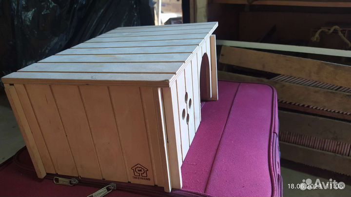 Домик для сухопутной черепахи,хомяка,свинки