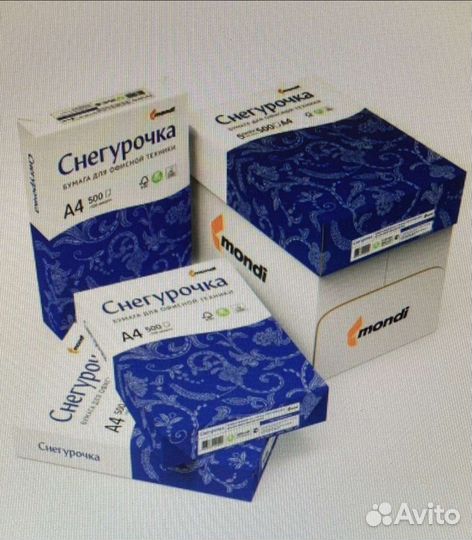 Бумага a4 снегурочка