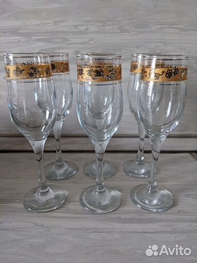 Бокалы для шампанского 6 шт