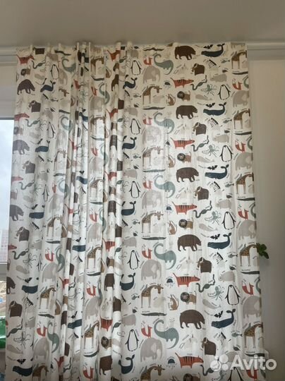 Шторы hm home животные