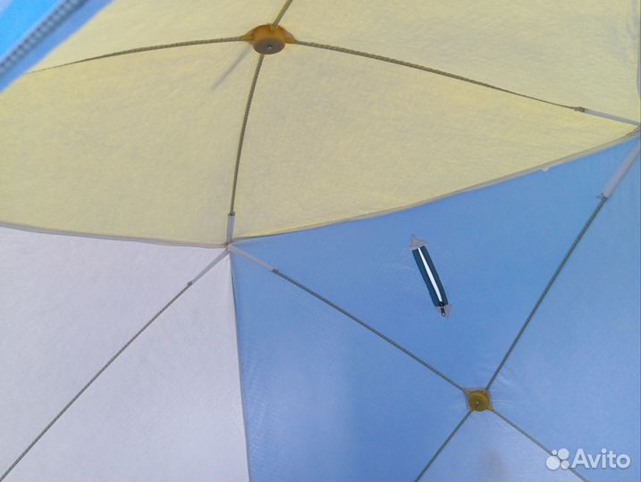 Зимняя палатка cube трехслойная бу