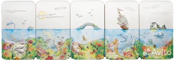 Набор 5 монет Бесконечный рай Палау 2012г футляр