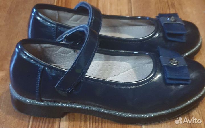 Туфли для девочки 33 размер школьные