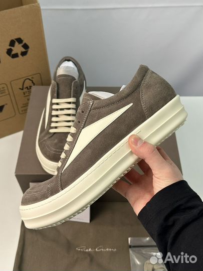 Rick Owens Vans Vintage Dust/Milk 8.5US
