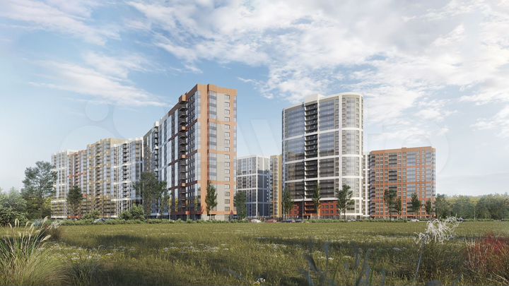 1-к. квартира, 35,5 м², 2/17 эт.