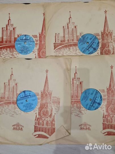 Виниловые пластинки СССР опера