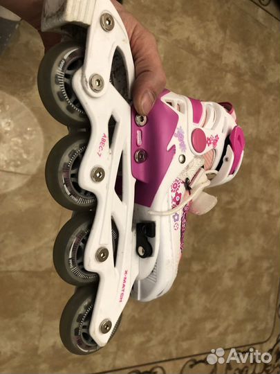 Роликовые коньки детские раздвижные р.27-30