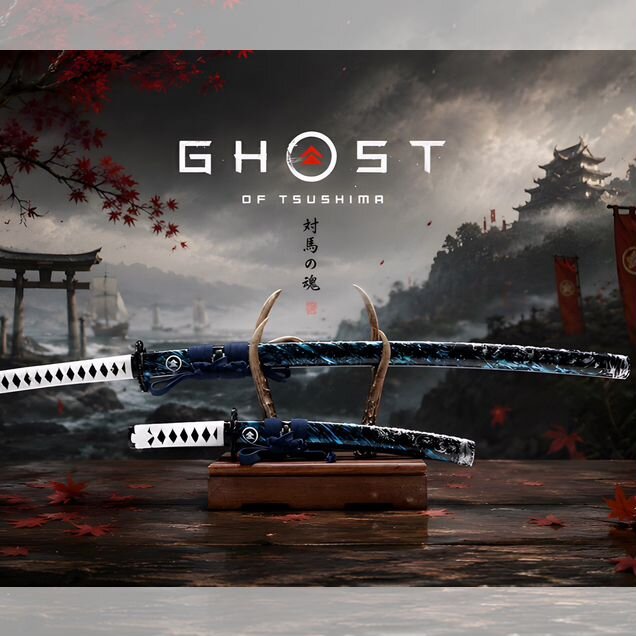 Катана и Танто Призрак Цусимы Ghost of Tsushima
