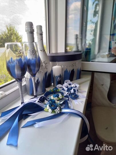 Свадебные бутылки