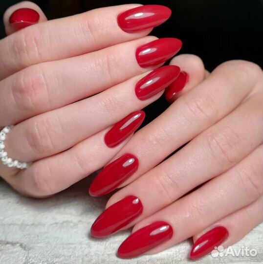 Маникюр Гель лак Берёзовая роща