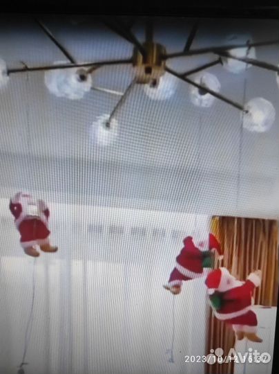 Дед мороз ползающий