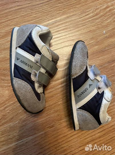 Кроссовки armani junior