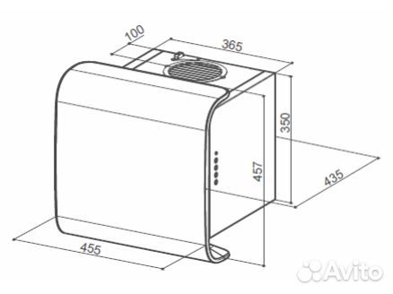 Вытяжка Faber carre X F42