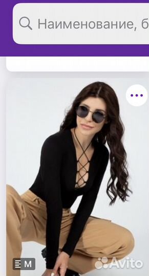 Боди на шнуровке