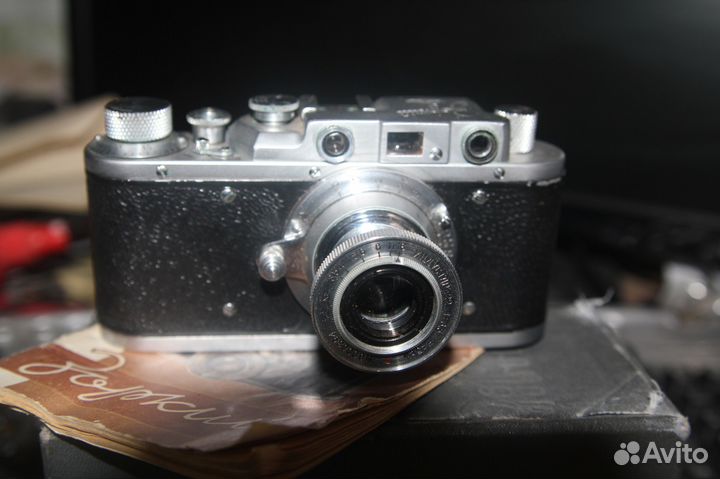 Коллекционный фотоаппарат Зоркий 1956 года