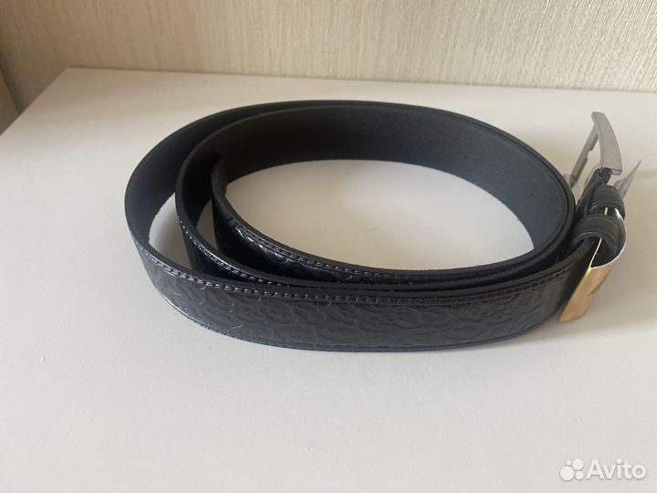 Мужской кожаный ремень