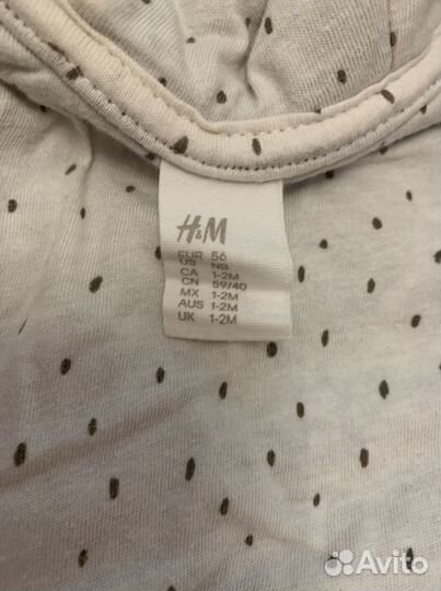 Комбинезон для малыша Мишка H&M 56+