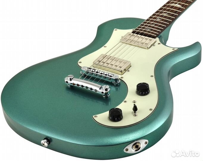 Электрогитара PRS SE starla frost metallic green