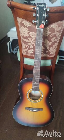 Акустическая гитара simon patrick