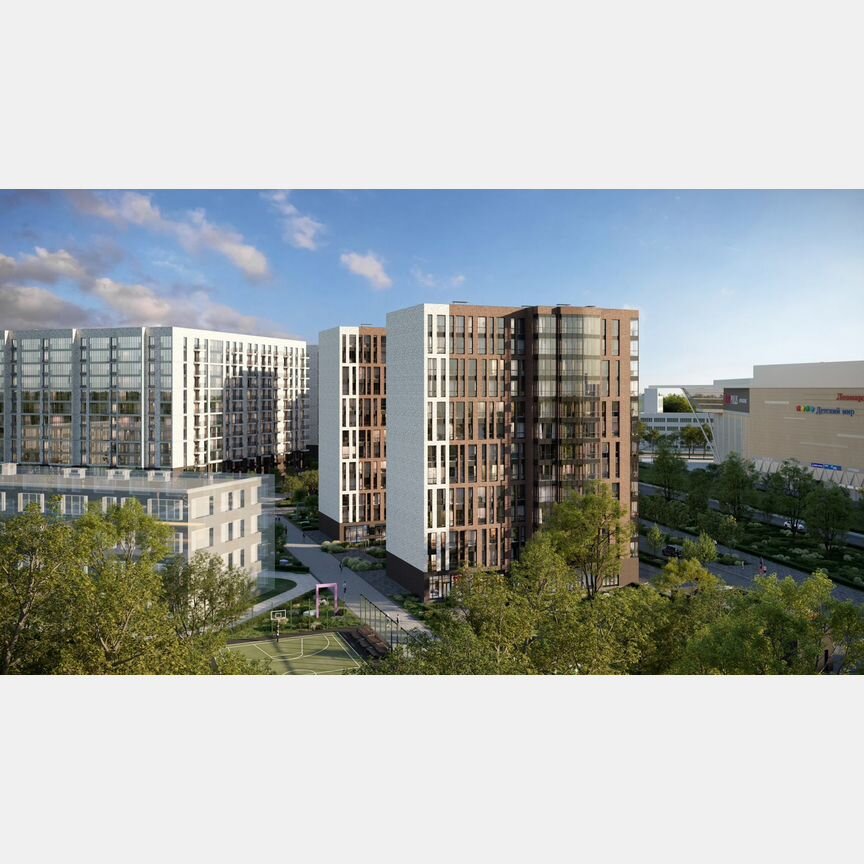 2-к. квартира, 59,3 м², 3/13 эт.