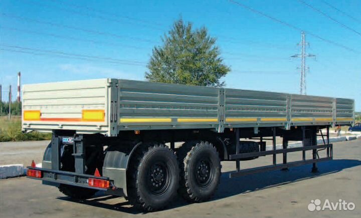 Полуприцеп бортовой Нефаз 9334-10, 2023